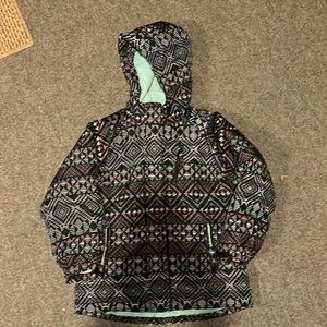 Girls winter coat with removable fleece